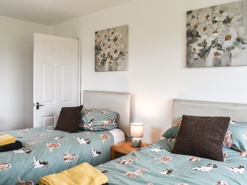 Twin bedroom | Llwyn, Corwen