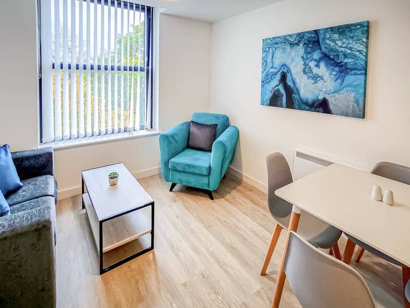 Living room/dining room | Apartment 54 - Winckley House, Preston