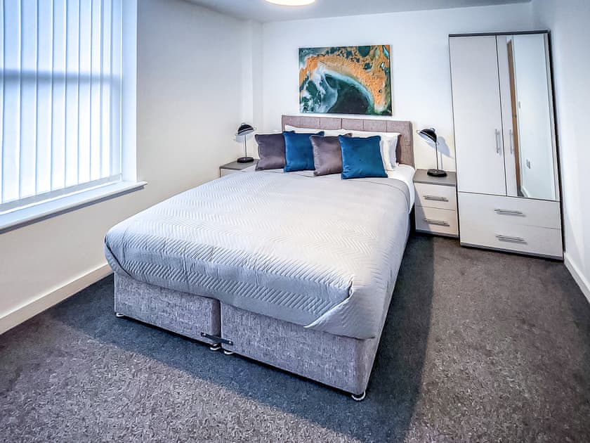 Double bedroom | Apartment 54 - Winckley House, Preston