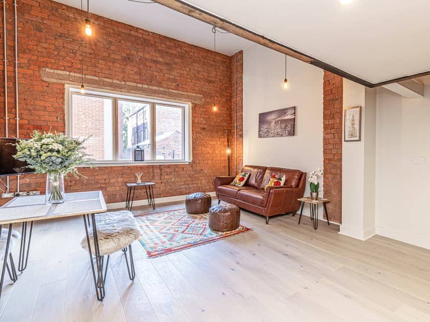 Open plan living space | Apartment 3 - Carriage Works, Preston