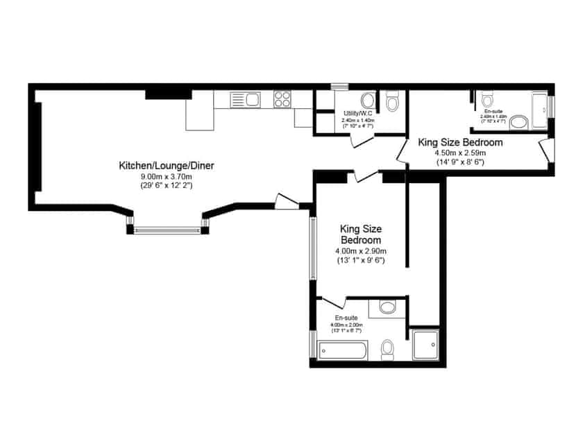 Floor plan | The Cove, Seaview