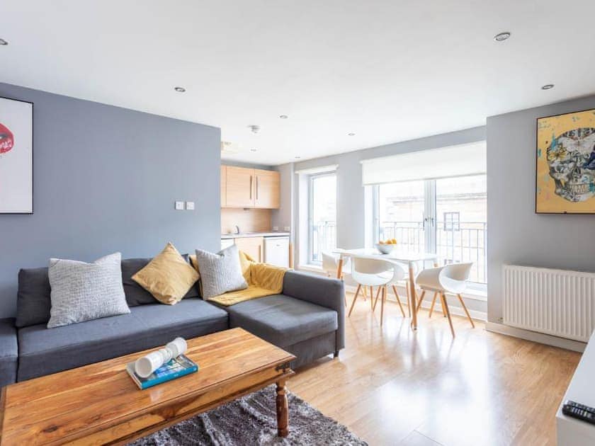 Open plan living space | Bell Street Apartment, Glasgow
