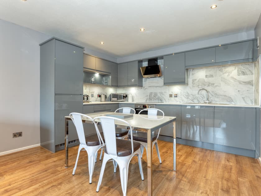 Kitchen area | Bell Apartment, Glasgow