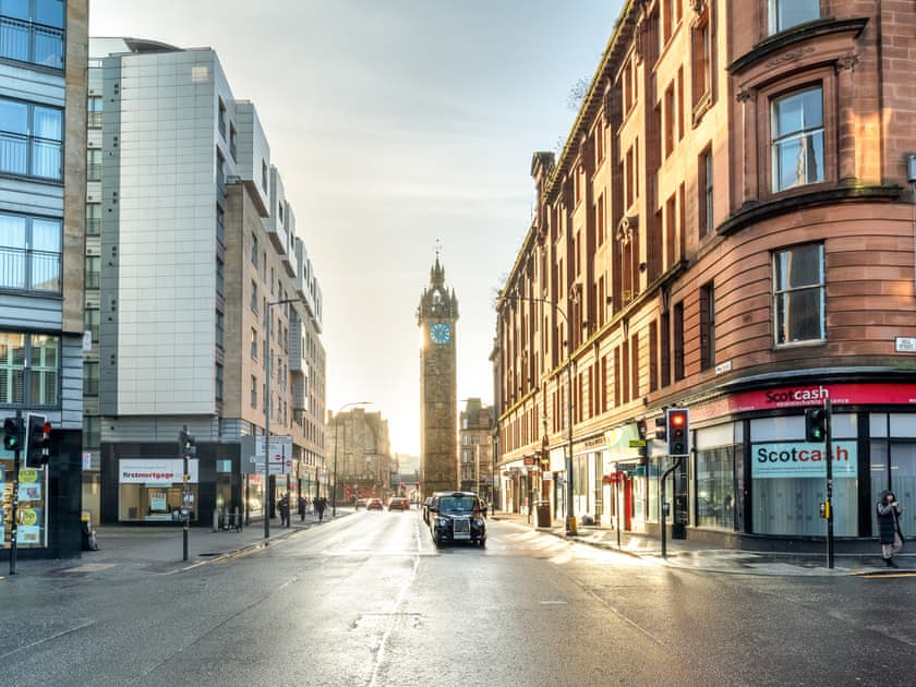 Clock tower - Surrounding area | Bell Apartment, Glasgow