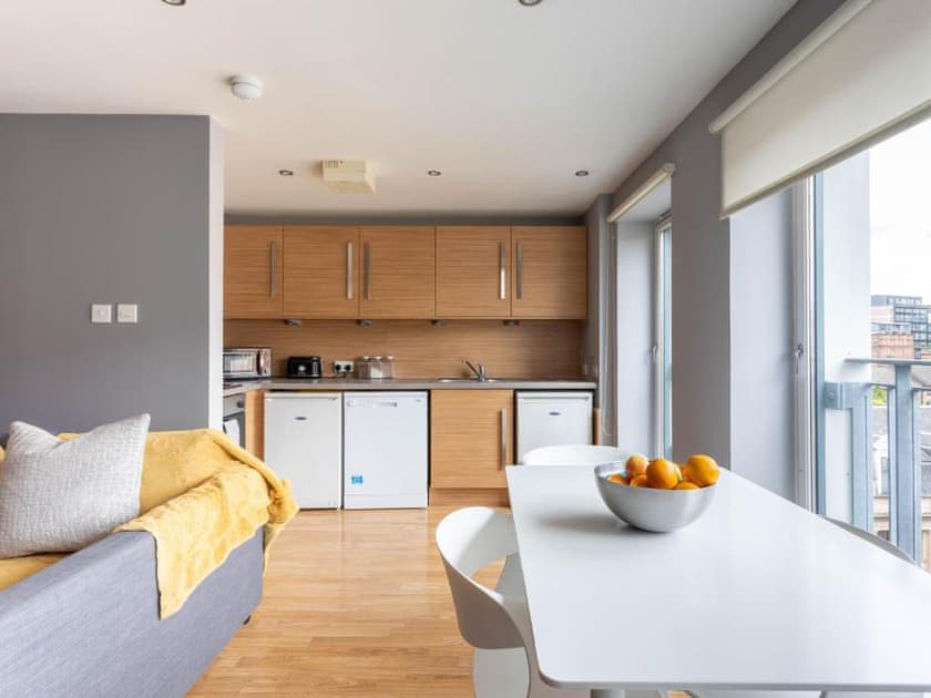 Open plan living space | Bell Street Apartment, Glasgow