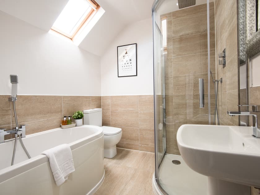 Bathroom | Mullins House - Brinkburn Cottages, Longframlington, near Rothbury