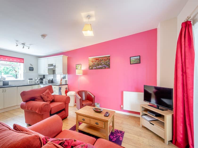 Open plan living space | Daffodil - Clapham Holme Farm Cottages, Great Hatfield, near Hornsea