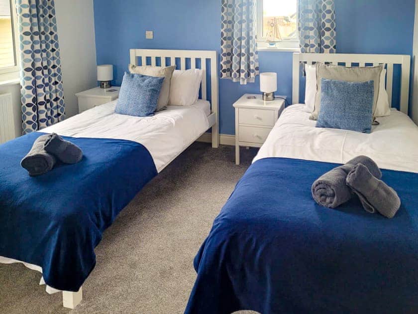 Twin bedroom | Dune View, Beadnell, near Alnwick