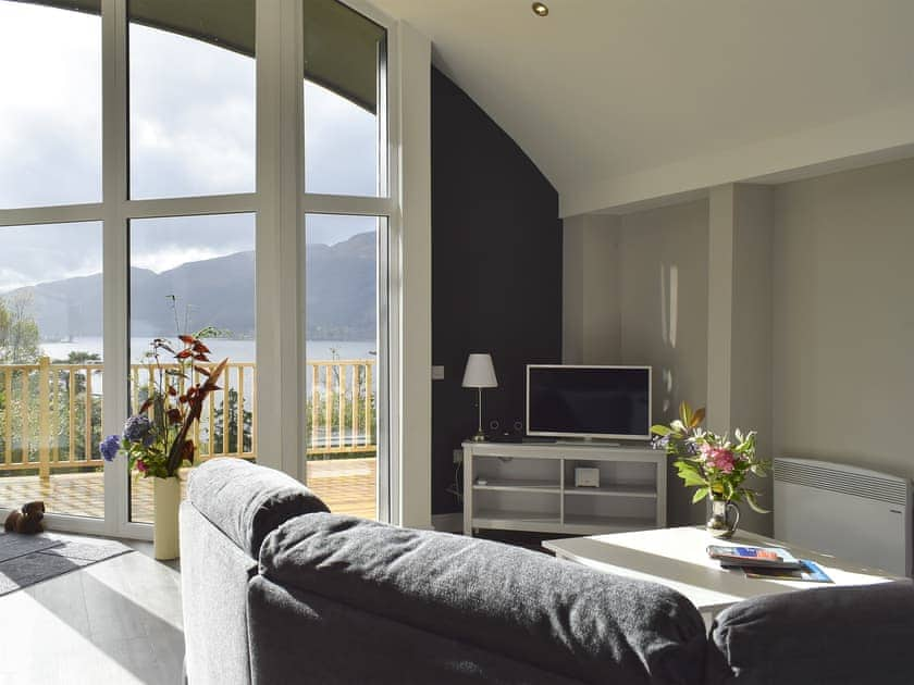 Living room | The Lodge at Braemor, Arrochar