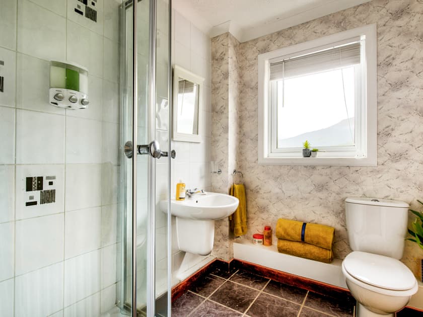 Shower room | Braemor, Arrochar, near Inveraray