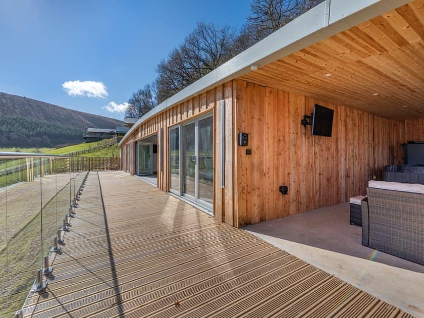 Exterior | Larchwood Lodge - Acre Luxury Lodges, Stanner, near Kington