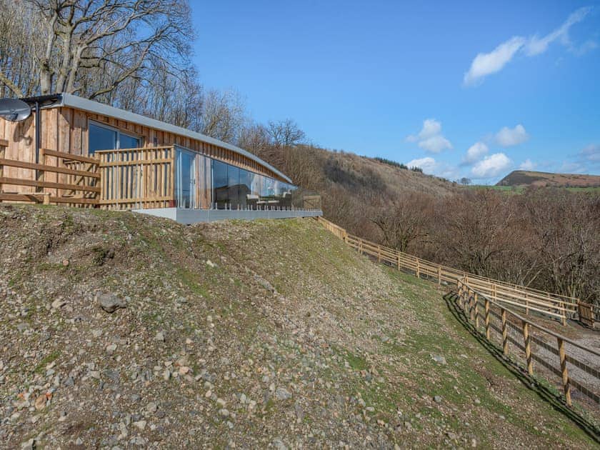 Exterior | Larchwood Lodge - Acre Luxury Lodges, Stanner, near Kington