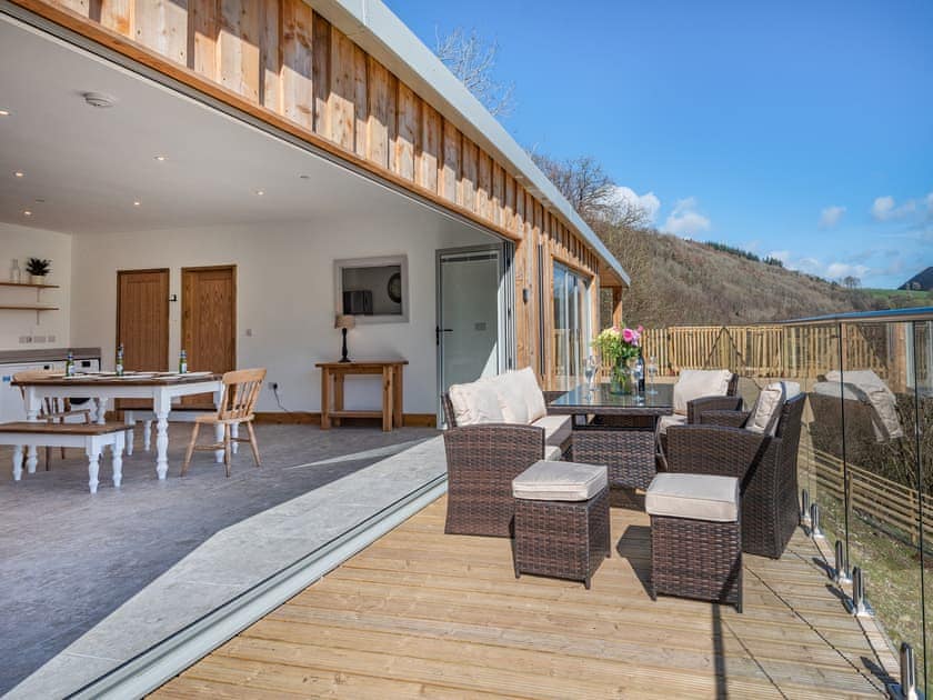 Decking | Larchwood Lodge - Acre Luxury Lodges, Stanner, near Kington