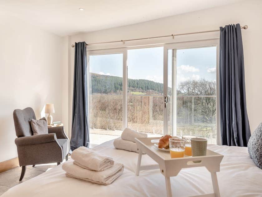 Double bedroom | Larchwood Lodge - Acre Luxury Lodges, Stanner, near Kington