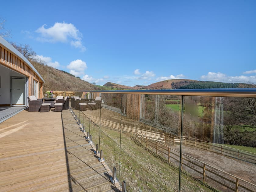 Decking | Larchwood Lodge - Acre Luxury Lodges, Stanner, near Kington