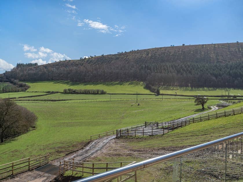 View | Larchwood Lodge - Acre Luxury Lodges, Stanner, near Kington