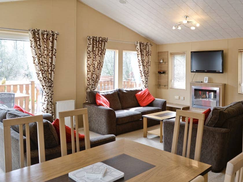 Open plan living space | Hazel Cottage - Augill Beck Park, Brough, near Kirkby Stephen