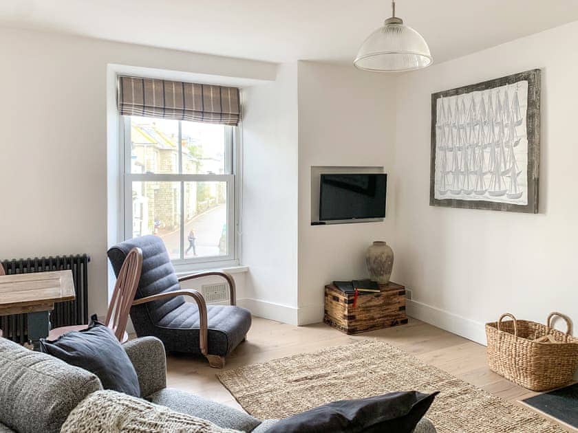 Living room | The Boat Watch, Mousehole, near Penzance