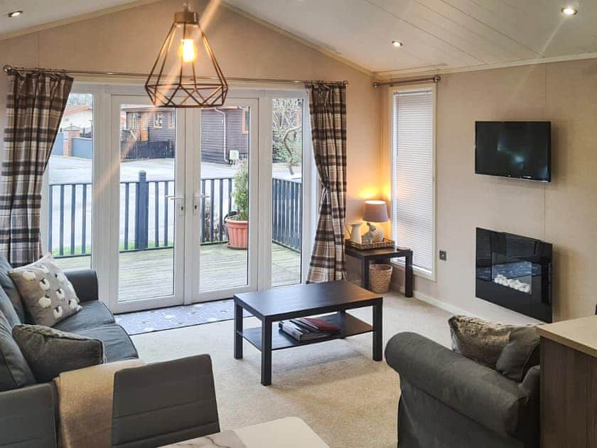 Open plan living space | Jasmine Lodge, Wilberfoss, near Claxton