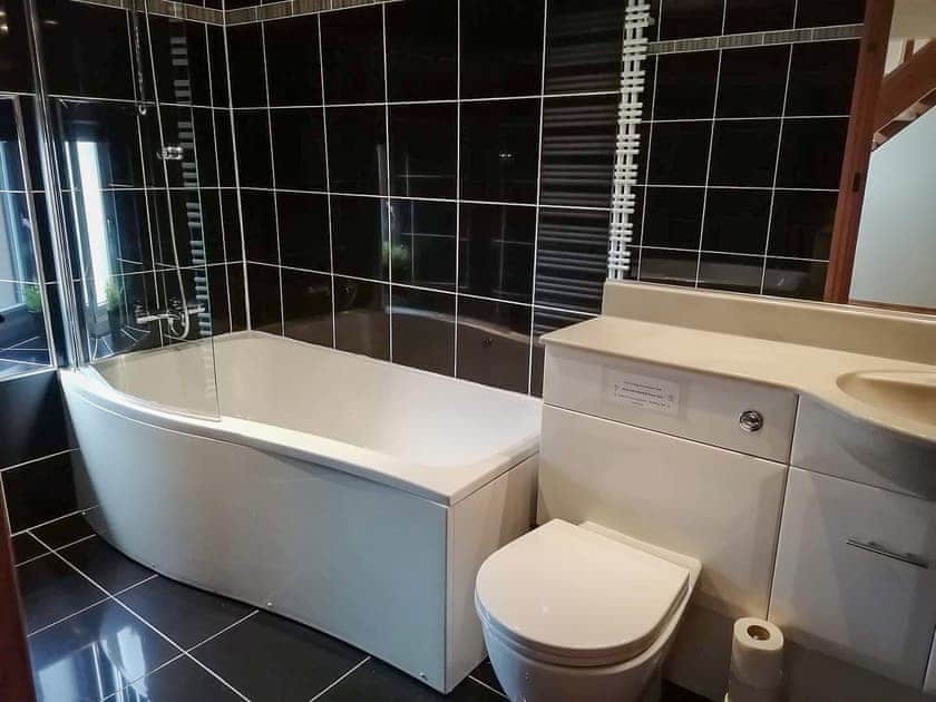 Bathroom | The Farmhouse - Cotterill Farm, Biggin by Hartington, near Buxton