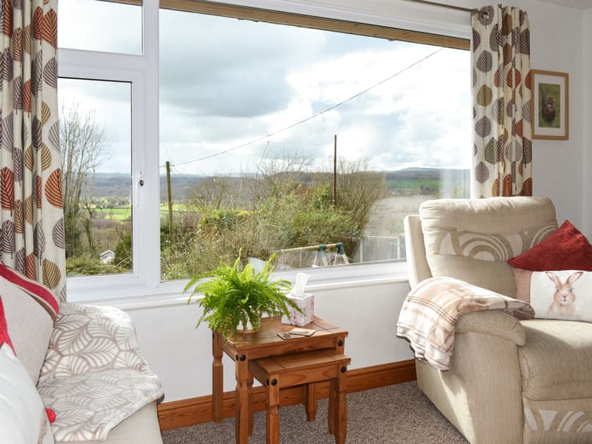 The elevated position of the cottage means there are fantastic views | Bryn Rodyn, Graigfechan, near Ruthin