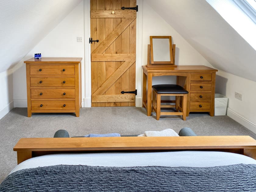 Comfortable double bedroom | Woodlea Cottage 2, Dippen, near Whiting Bay, Isle of Arran