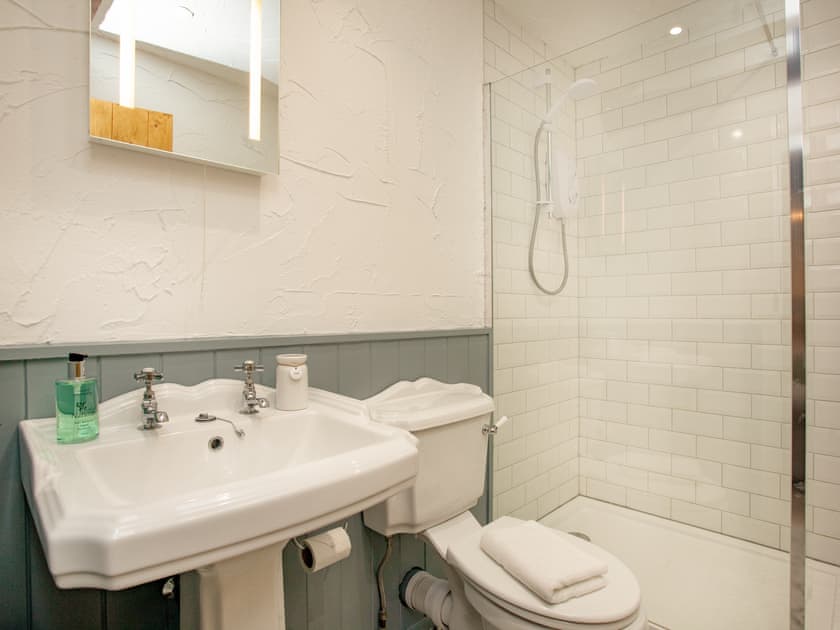 Shower room | Daisy Cottage - The Old Mill Cottages, Marldon, near Paignton