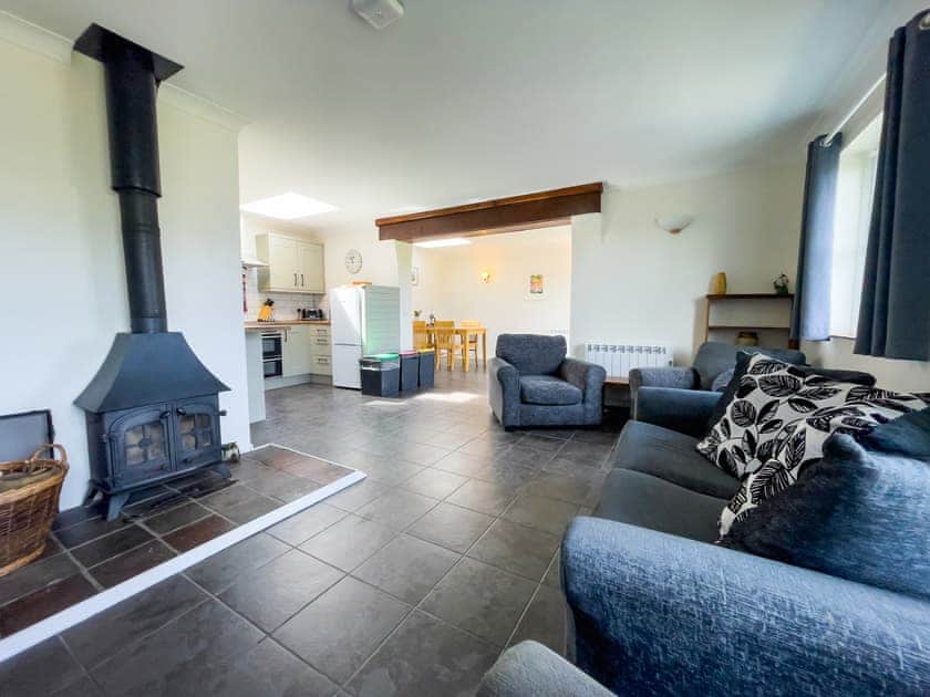 Open plan living space | Ty-Coed - Canllefaes Cottages, Penparc