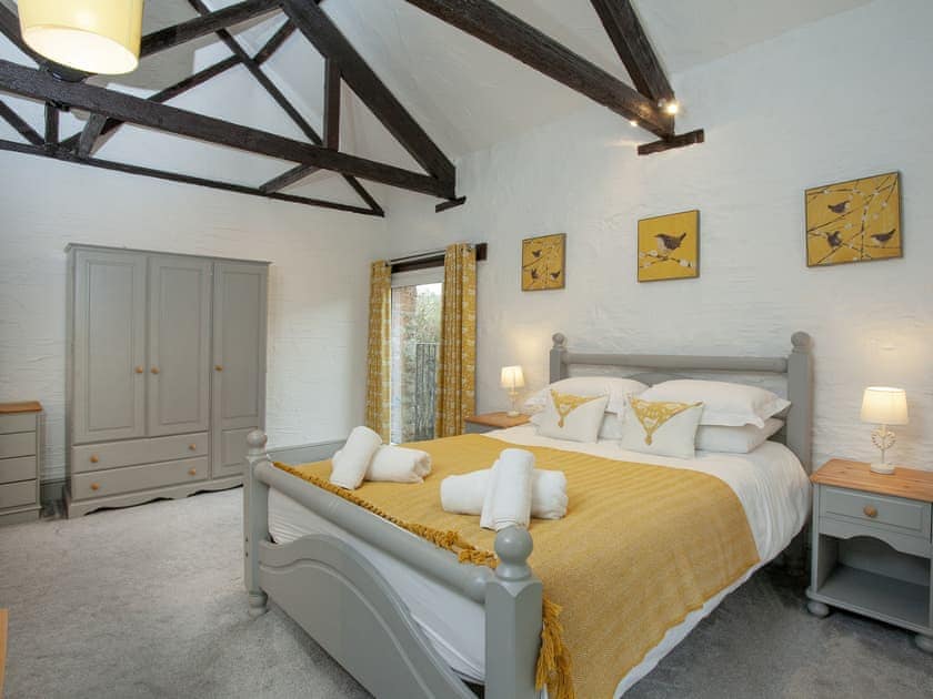 Double bedroom | The Old Mill - The Old Mill Cottages, Marldon, near Paignton