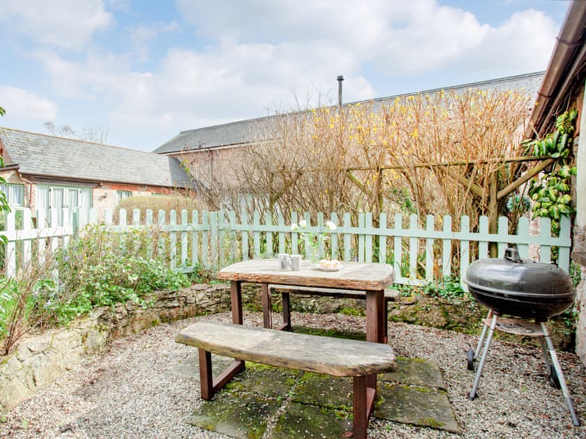 Outdoor area | Mill Cottage - The Old Mill Cottages, Marldon, near Paignton