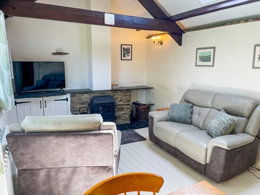 Living area | Stable - Canllefaes Cottages, Penparc