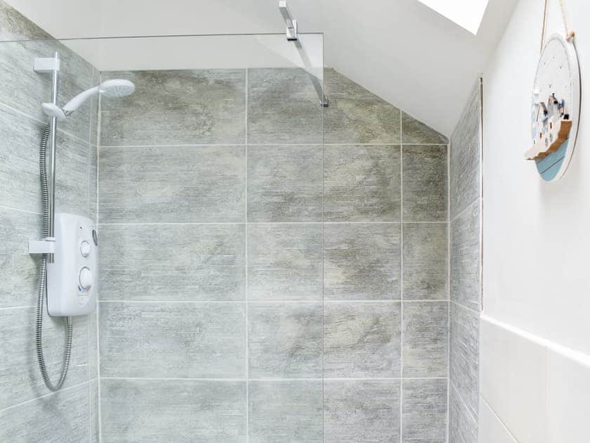 Shower room | The Barn, Corwen