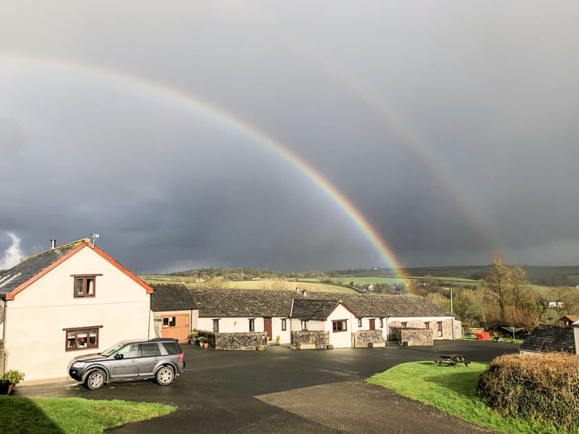 View | Trewin Court - Well Farm Holiday Cottages, Holsworthy, near Launceston
