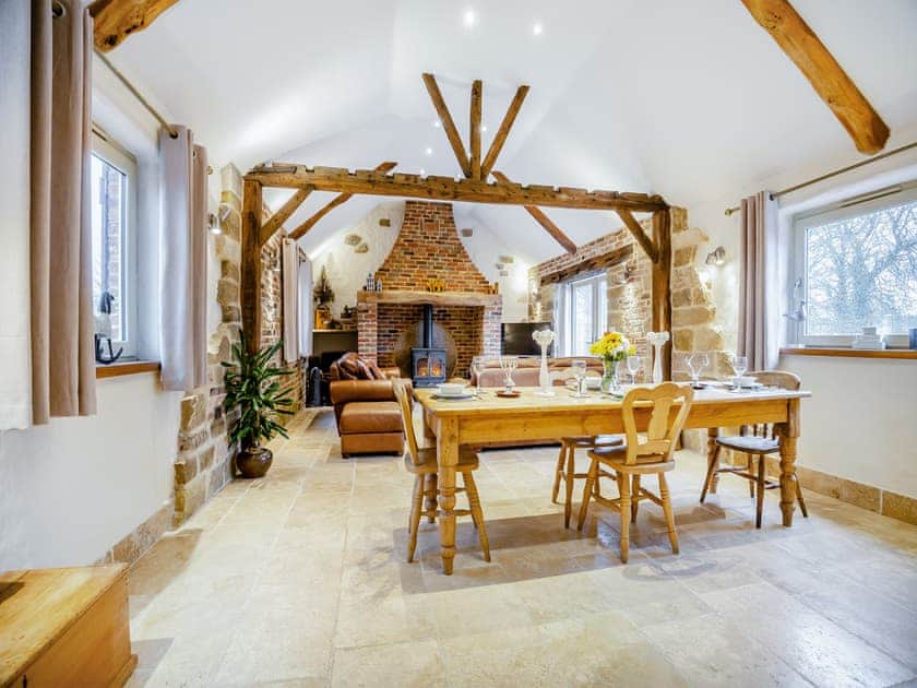 Living room/dining room | The Old Granary, Sloothby, near Alford