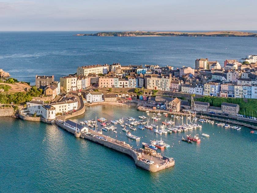 Aerial views of Tenby | Innishkea, Penally