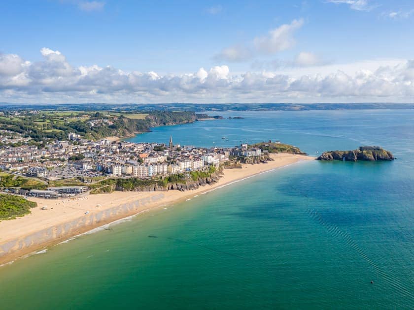 Aerial views of Tenby | Innishkea, Penally