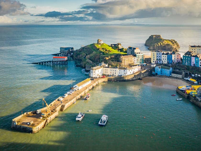 Aerial views of Tenby | Innishkea, Penally