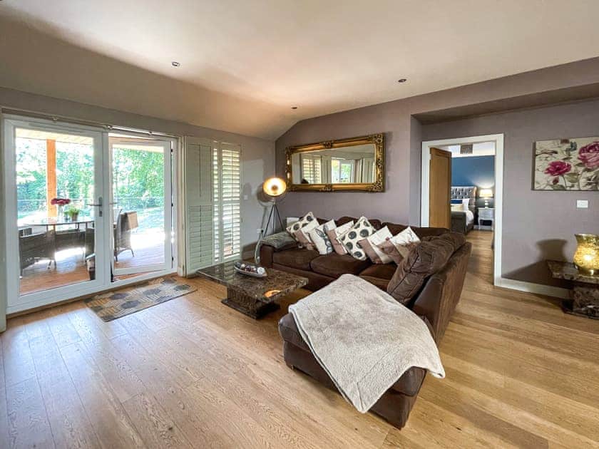 Living area | Willow Lodge - South View Lodges, Exeter