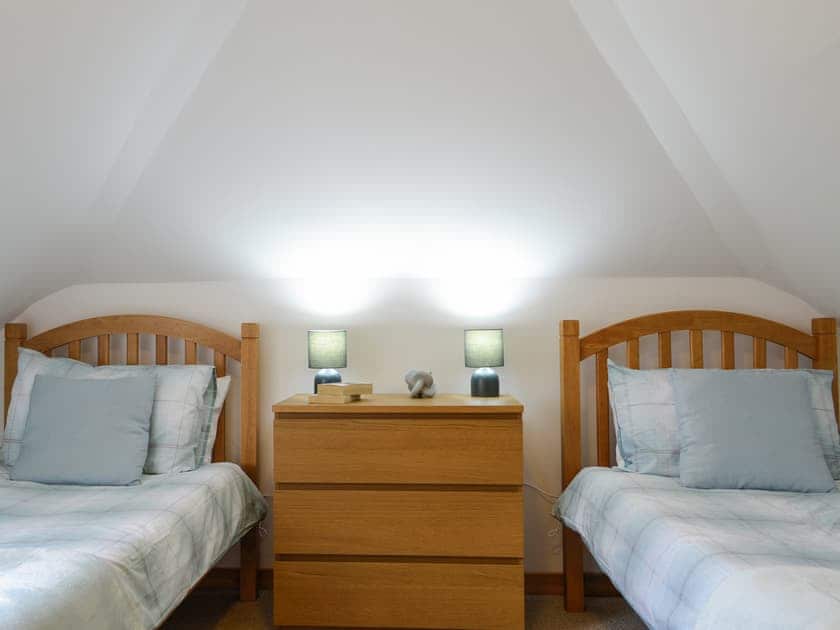Twin bedroom | Old Mill Cottage, Blair Atholl, near Pitlochry