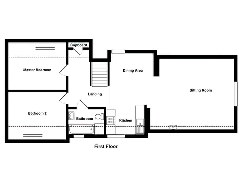 Floor plan | Aspen Loft, Assington Green, near Sudbury