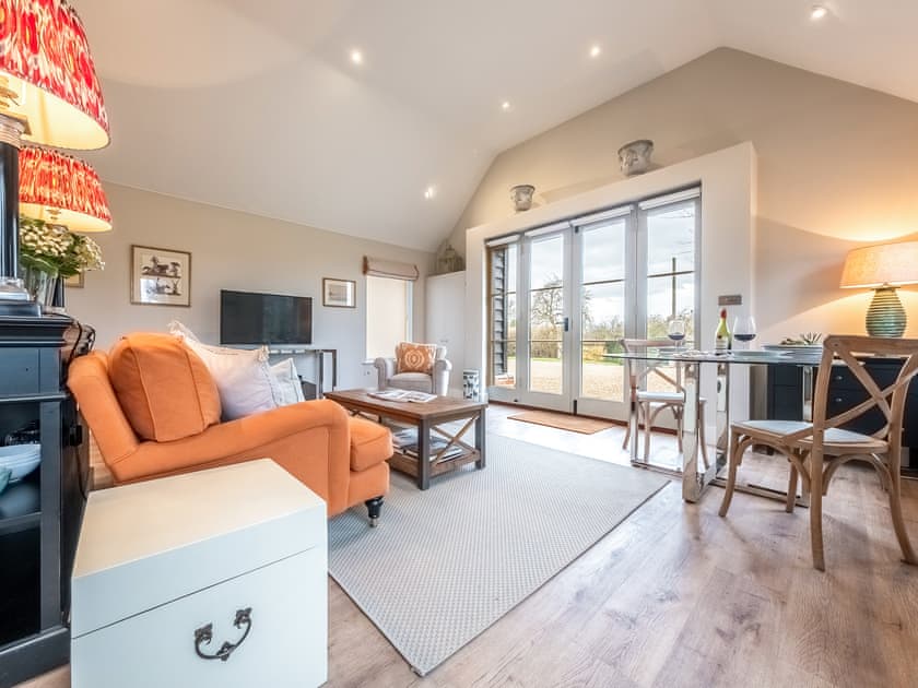 Open plan living space | The Dove House, Kersey
