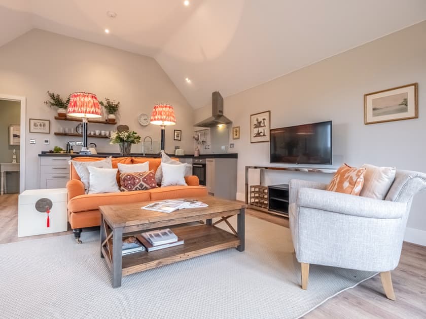 Open plan living space | The Dove House, Kersey