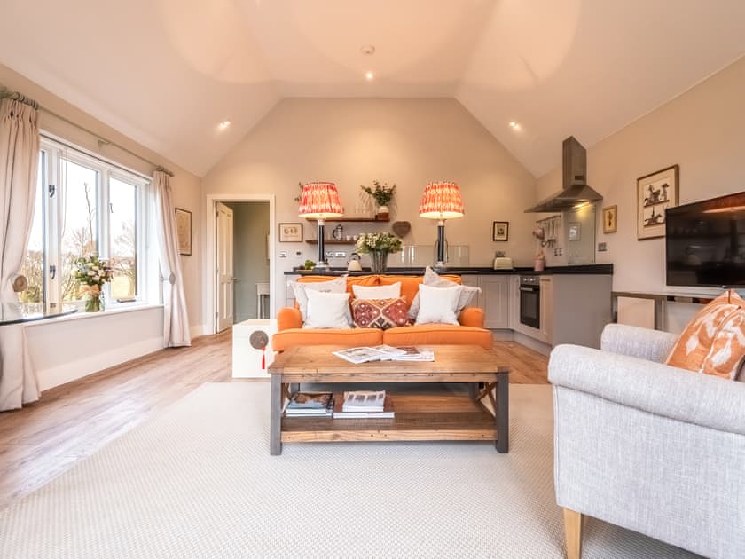 Open plan living space | The Dove House, Kersey