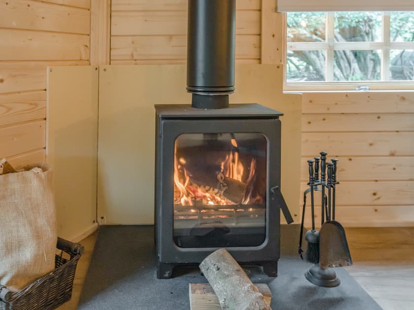 Living area | Copper Beech Cabin - Punch Tree Cabins, Carluke