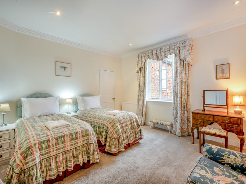Twin bedroom | White House Farm, Fring, near Kings Lynn