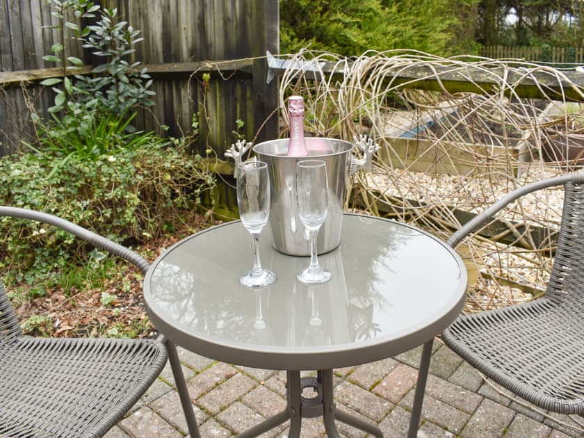 Outdoor area | Wisteria Cottage, Sway, near Lymington