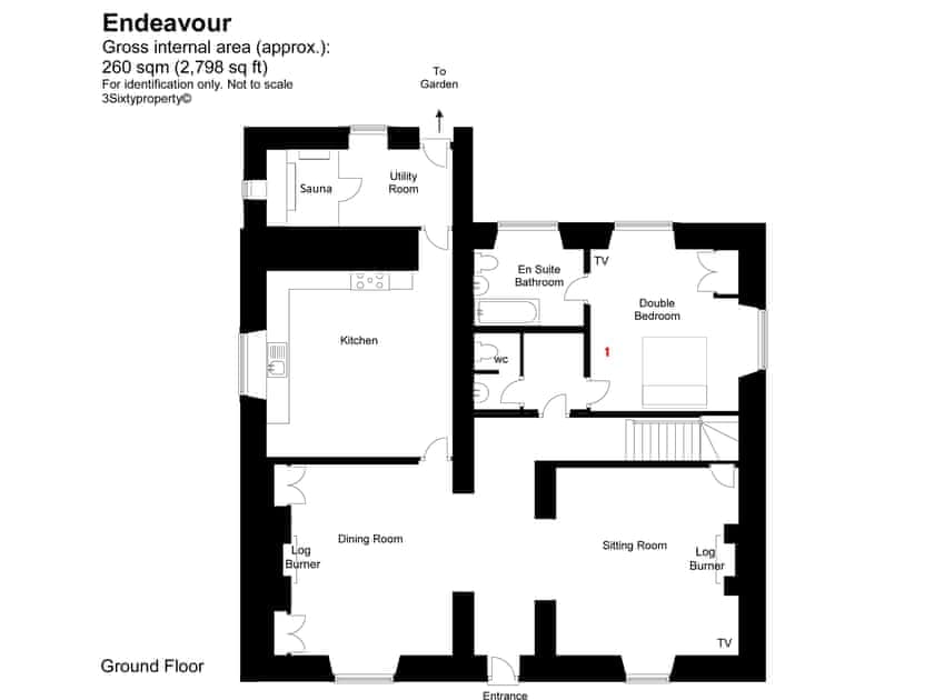 Floor plan | Ashcombe - Endeavour - Ashcombe , Ashcombe, near Teignmouth