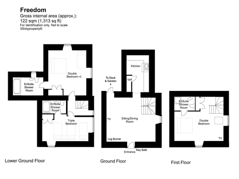 Floor plan | Ashcombe - Freedom - Ashcombe , Ashcombe, near Teignmouth