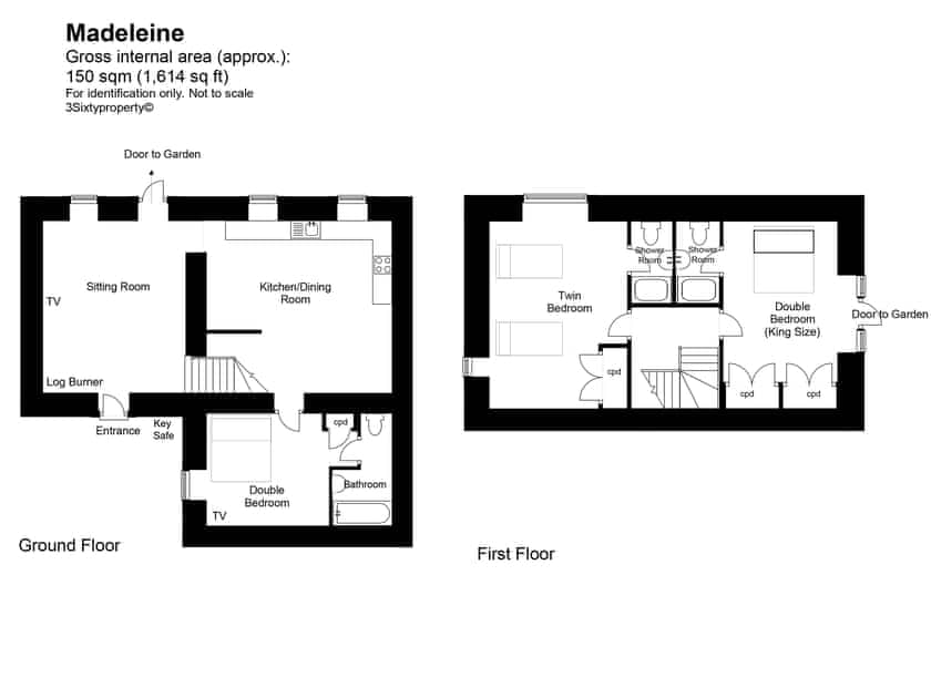 Floor plan | Ashcombe - Madeleine - Ashcombe , Ashcombe, near Teignmouth