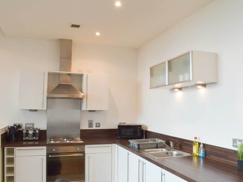Kitchen area | Oswald Apartment, Glasgow